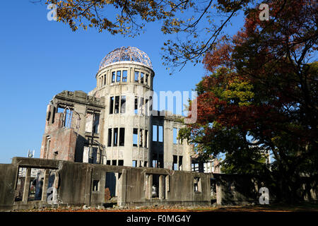 La Cupola della Bomba Atomica, Hiroshima, Western Honshu, Giappone, Asia Foto Stock