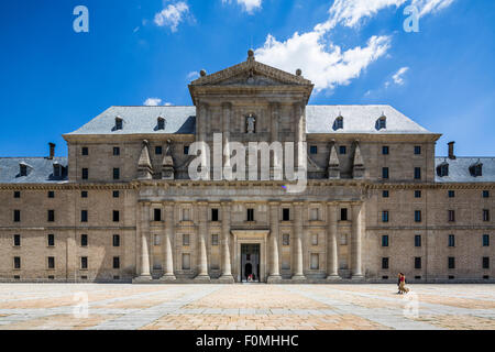 Il Real Sito di San Lorenzo de El Escorial, Spagna Foto Stock