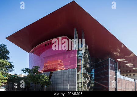 Jean Nouvel estensione, Museo Nacional Centro de Arte Reina Sofia, Madrid, Spagna Foto Stock