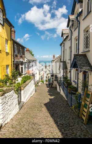 Clovelly village North Devon Foto Stock