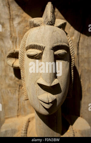 Africa scultura dogon del Mali sono realizzati in legno Foto Stock