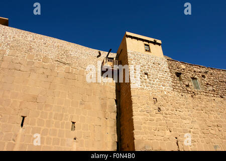 Il monastero di Santa Caterina, Sinai, Egitto Foto Stock