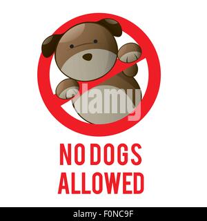 Logo design elemento. I cani non icona segno grande per qualsiasi uso. Illustrazione Vettoriale