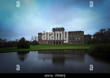 Lyme Park è un grande podere situato a sud di Disley, Cheshire, Inghilterra. Foto Stock