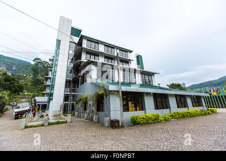 Sri Lanka Mackwoods tea house Foto Stock