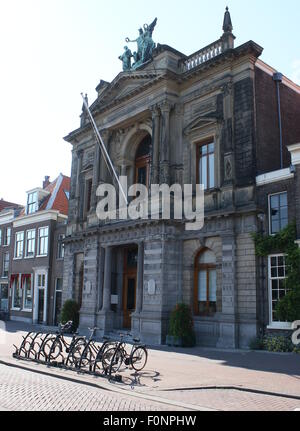 Teylers Museum è un famoso fine xviii secolo l'arte, il museo di storia naturale e il museo della scienza di Haarlem, Paesi Bassi Foto Stock