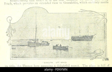 Immagine tratta da pagina 26 di "viaggi in mare da Londra", che mostra un viaggio marittimo tra Londra e varie destinazioni costiere, tra cui Margate, Ramsgate e Boulogne. L'immagine raffigura scene di viaggi in mare e luoghi di interesse costieri. Foto Stock