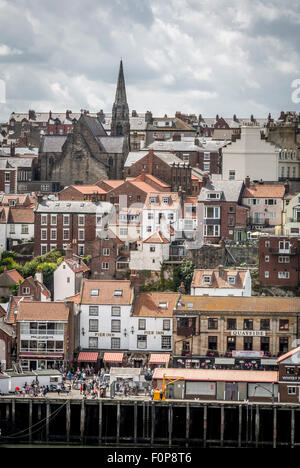 Whitby, North Yorkshire, Regno Unito. Foto Stock