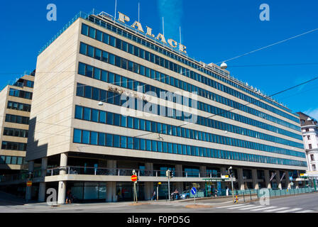 Palace Hotel (1952), in stile modernista, Eteläranta, south bank e il centro di Helsinki, Finlandia Foto Stock