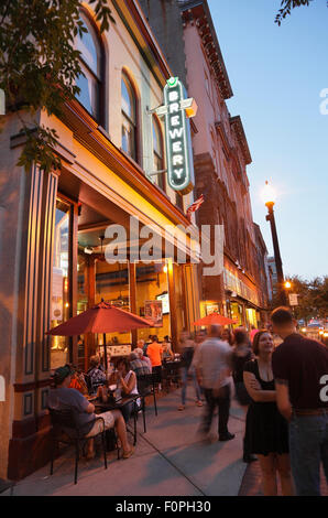 Front Street Brewery, Wilmington, Carolina del Nord, STATI UNITI D'AMERICA Foto Stock