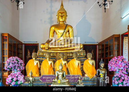 Thailandia, Bangkok, Wat Pho Phra Nakhon Foto Stock