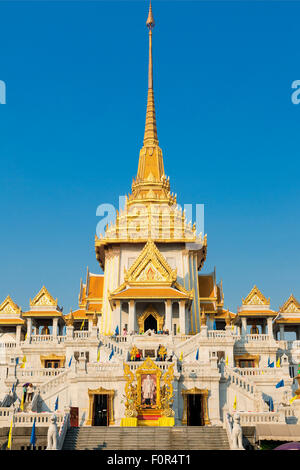 Thailandia, Bangkok, Wat Traimit, Tempio del Buddha d'Oro Foto Stock