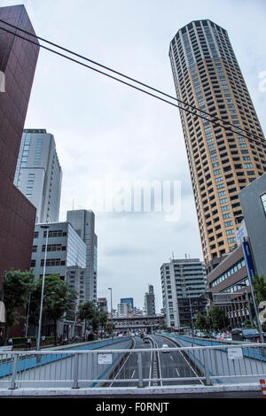 Nakameguro Atlas Tower,Meguro-Ku,Tokyo Giappone Foto Stock