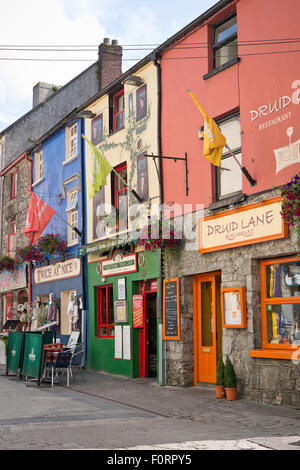 Quay Street, il Quartiere Latino, Galway, Irlanda Foto Stock