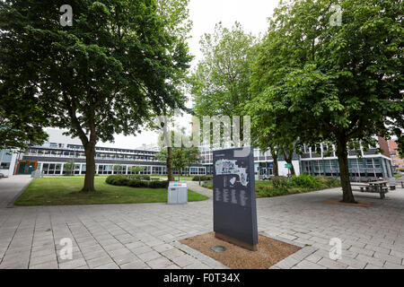 Università di Manchester Inghilterra campus REGNO UNITO Foto Stock