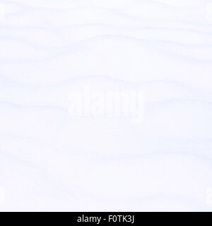 Sullo sfondo di un bianco fresco di neve caduti close up Foto Stock