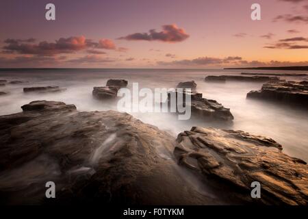 Isola di granchio, Doolin, Irlanda Foto Stock