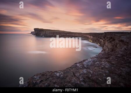 Costa, Inishmore, Isole Aran, Irlanda Foto Stock