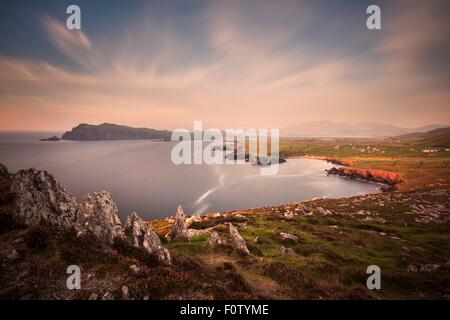 Litorale della penisola di Dingle, nella contea di Kerry, Irlanda Foto Stock