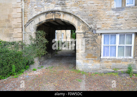 Cotswold arco in pietra. Foto Stock