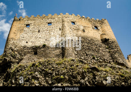 Fortezza di Khertvisi Foto Stock