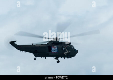 Bournemouth, Regno Unito. Il 21 agosto 2015. oltre quattro giorni come l'Ottava annuale Bournemouth Air Festival si mette in modo Credito: Paul Chambers/Alamy Live News Foto Stock