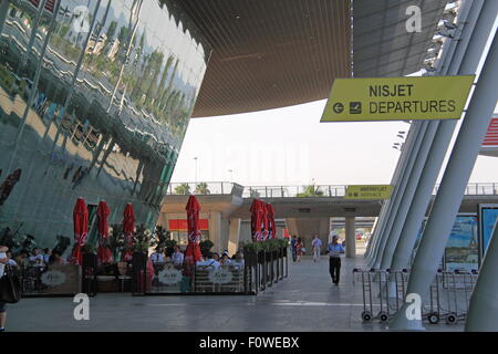 Aeroporto Internazionale di Tirana Nënë Tereza (Madre Teresa), Rinas, Albania, Balcani, Europa Foto Stock