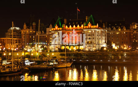 L'Empress Hotel Victoria BC Foto Stock