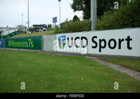 Dublino, Irlanda. Il 22 agosto 2015. Donna Sevens qualificatore di serie corrisponde all'UCD Bowl, Dublino. Credito: Elsie Kibue / Alamy Live News Foto Stock