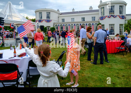 Quarto 4 luglio celebrazione di indipendenza americana Foto Stock