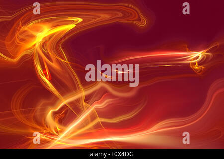 Abstract di sfocatura dello sfondo rosso illustrazione Foto Stock