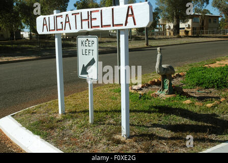 Augathella, Central West Queensland, Australia. Foto Stock