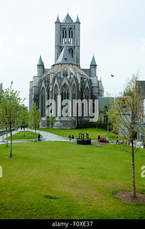La Chiesa di San Nicola - Gand - Belgio Foto Stock