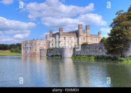 Il Castello di Leeds, Maidstone Kent, England, Regno Unito Foto Stock