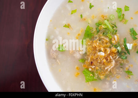 Farinata di riso con carne di maiale Foto Stock