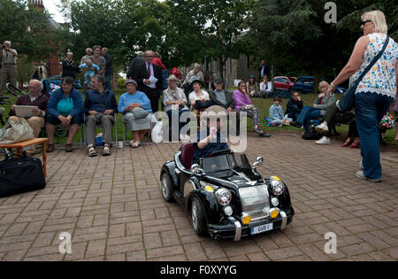 1940s weekend a Llandrindod Wells, Powys, Agosto 2015 Foto Stock