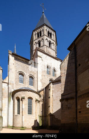 Abbazia di Cluny in Borgogna, Francia. Foto Stock