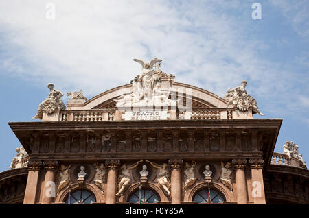 Teatro Massimo Bellini Il Teatro dell'opera, Catania, Sicilia, Italia Foto Stock