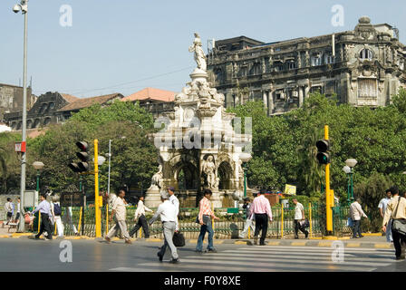 La flora di immagine fontana fu preso in Mumbai, India Foto Stock