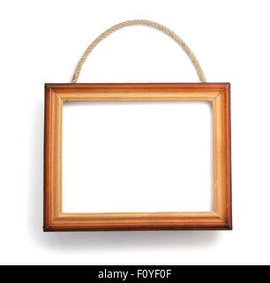 Photo frame isolati su sfondo bianco Foto Stock