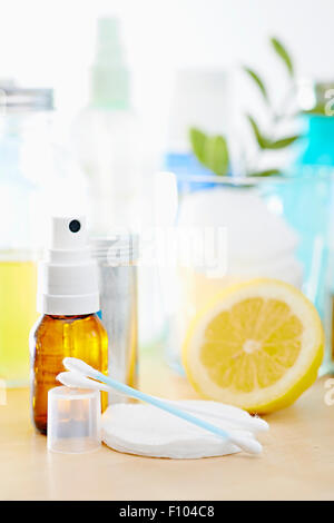OLIO ESSENZIALE Foto Stock