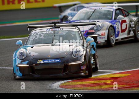 Motorsports: Porsche Mobil 1 Supercup Spa 2015, Patrick Dempsey (USA) Foto Stock