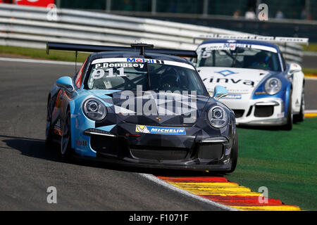 Motorsports: Porsche Mobil 1 Supercup Spa 2015, Patrick Dempsey (USA) Foto Stock