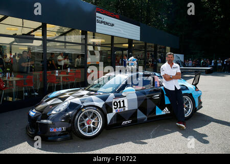 Motorsports: Porsche Mobil 1 Supercup Spa 2015, Patrick Dempsey (USA) Foto Stock