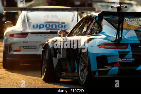 Motorsports: Porsche Mobil 1 Supercup Spa 2015, Patrick Dempsey (USA) Foto Stock