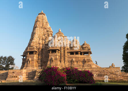 Il Kandariya Mahadeva Temple, Khajuraho, Madhya Pradesh, India Foto Stock