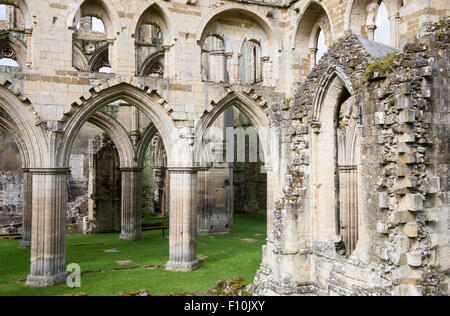 Rievaulx Abbey North Yorkshire 2015 Foto Stock