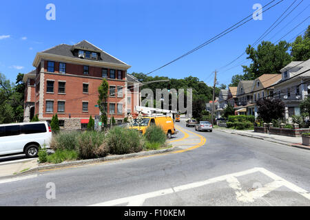 Vecchia scuola pubblica 13 costruito nel 1900 Yonkers New York Foto Stock