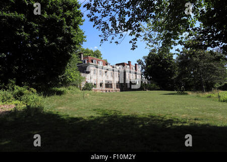 Vista posteriore del Lenoir Mansion Yonkers New York Foto Stock