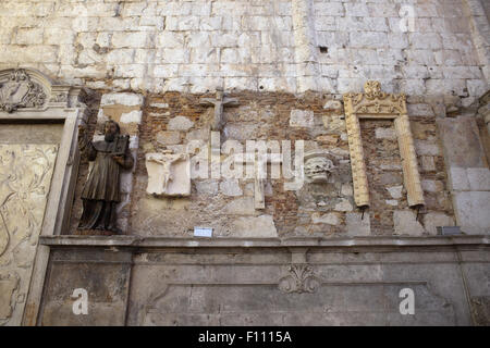 Carmo Convento Museo Archeologico a Lisbona, Portogallo Foto Stock